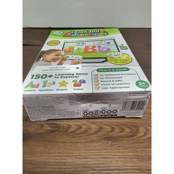 LeapFrog LeapLand Adventures Learning TV Video Game - English Edition, Wireless